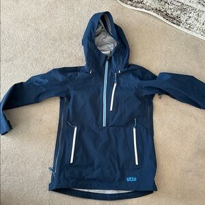 Women's Environ XT Anorak Jacket Midnight Shadow Blue sz SMALL